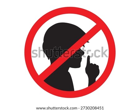Do Not Disturb Sign Illustration Background