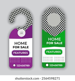 
Do Not Disturb Sign labels Door hanger mockup