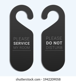 Do Not Disturb Sign Template Door Stock Vector (Royalty Free ...