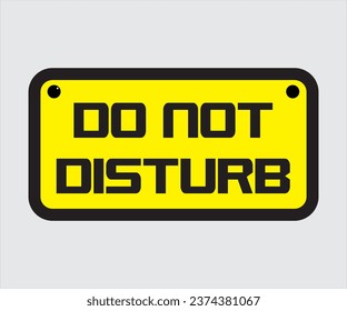 No molestar el vector de signos
