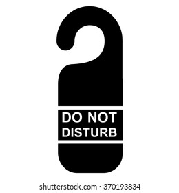 Do Not Disturb Sign Vector Illustration Stock Vector (Royalty Free ...