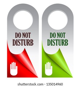 Do not disturb vector cards