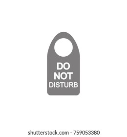 Do not disturb vector sign icon. Web element. Premium quality graphic design. Signs symbols collection, simple icon for websites, web design, mobile app, info graphics on white background