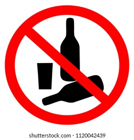 
Do Not Drink Alcohol, Vector Images