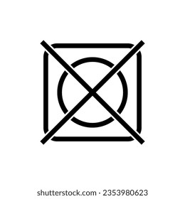 Do not dry icon design. isolated on white background. vector illustration
