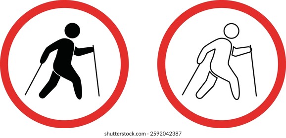 Do not engage in Nordic walking