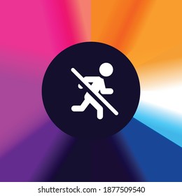 Do Not Enter - App Icon Button