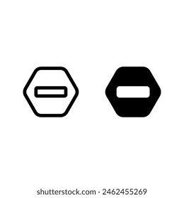 No entrar, No hay icono de estacionamiento color editable