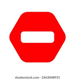 No entrar, No hay icono de estacionamiento color editable