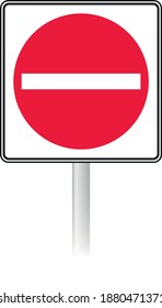 Geben Sie kein Zeichen ein. Kanada Ontario Straßenschilder.
