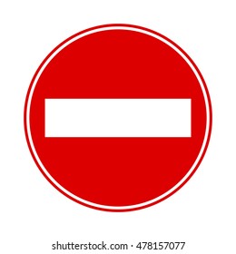 Do not enter sign vector