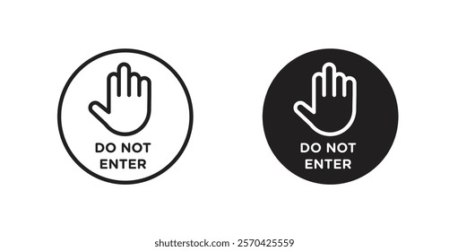 Do not enter sign vectors set in black. line and flat versions