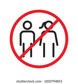 do not entry icon color editable
