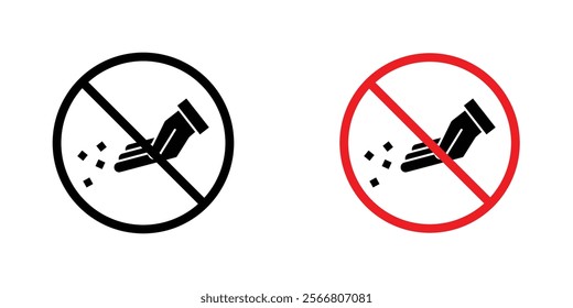 Do not feed the animals signssign vector pack for apps and web UI designs