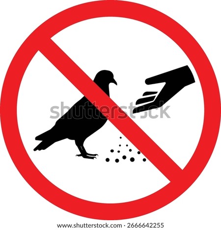 Do not feed the pigeons sign,Do not feed the birds