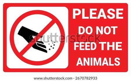 Do not feed the pigeons sign,Do not feed the birds,Do not feed animals sign,red square sign