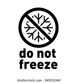 do not freeze