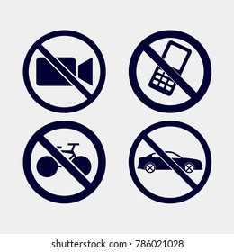 do not icons set