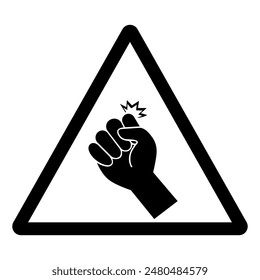 Do Not Knock Symbol Sign ,Vector Illustration, Isolate On White Background Label. EPS10