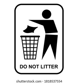 Please Use Dustbins Keep Our Area Stock Vector (Royalty Free) 1808431984