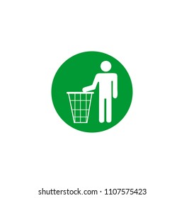 do not litter vector