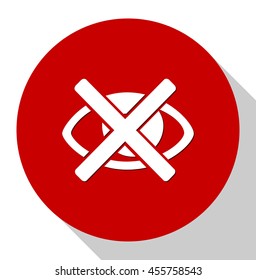 Do not look  icon