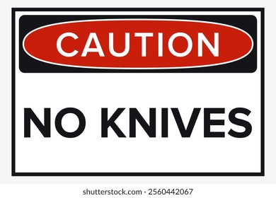 Do Not Open With Knife. Protective Packaging Instruction. Packaging Symbol. Sign and Label Indicating Items That Require Opening Without Blades to Avoid Damage to Contents or Packaging. No Knives