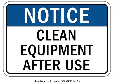 Do not operate machinery sign and labels