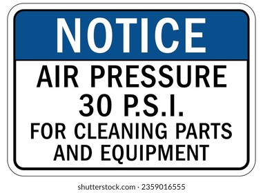 Do not operate machinery sign and labels