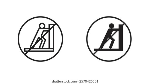 Do not push sign vectors set in black. line and flat versions