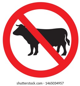 Do not raise cattle in this area.