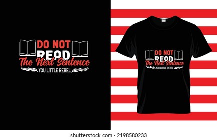 DO NOT READ...BOOK T SHIRT