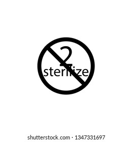 Do not re-sterilize the mark. marking of medical products