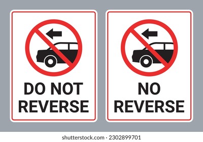 Do Not Reverse Sign Collection