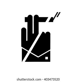 Do not smoke icon