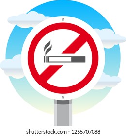 Do Not Smoke Sign