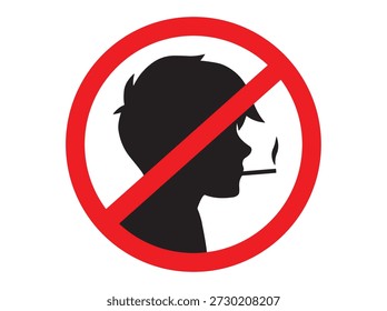 Do Not Smoke Sign Background Illustration