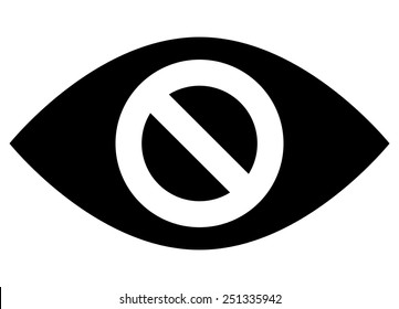 Do not spy icon