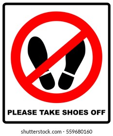 Do not step here please sign vector illustration