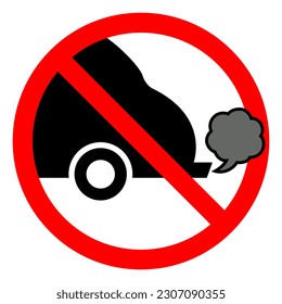 Do Not Switch On Engine Symbol Sign, Vector Illustration, Isolate On White Background Label .EPS10