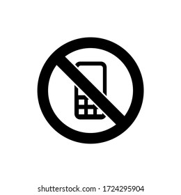 Do not take picture camera, take photo smartphone and hand phone glyph vector icon design. Warning sign symbol icon vector. Black glyph vector icon.