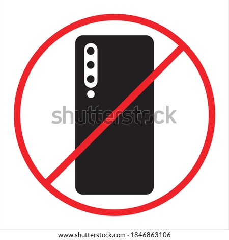 Do not take pictures with mobile phones.