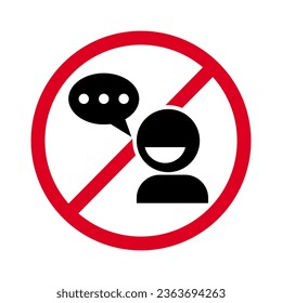 Do not talk here. No conversations allowed. Vector.