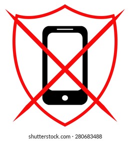 Do not talk mobile phone (cellphone)