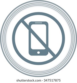 Do not talk mobile phone (cellphone)