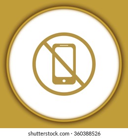 Do not talk mobile phone (cellphone)