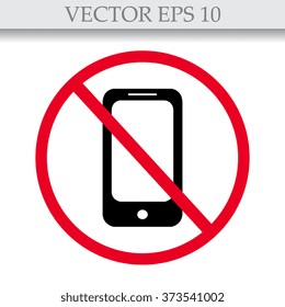 Do not talk mobile phone (cellphone)