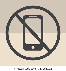 Do not talk mobile phone (cellphone)