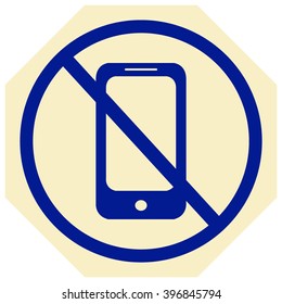 Do not talk mobile phone (cellphone)