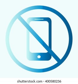 Do not talk mobile phone (cellphone)